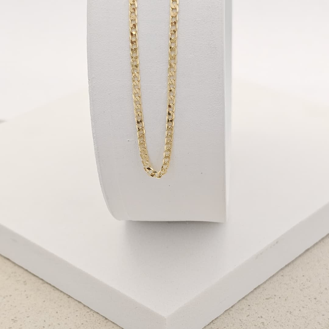 CADENA CUBANA 2MM 60CM