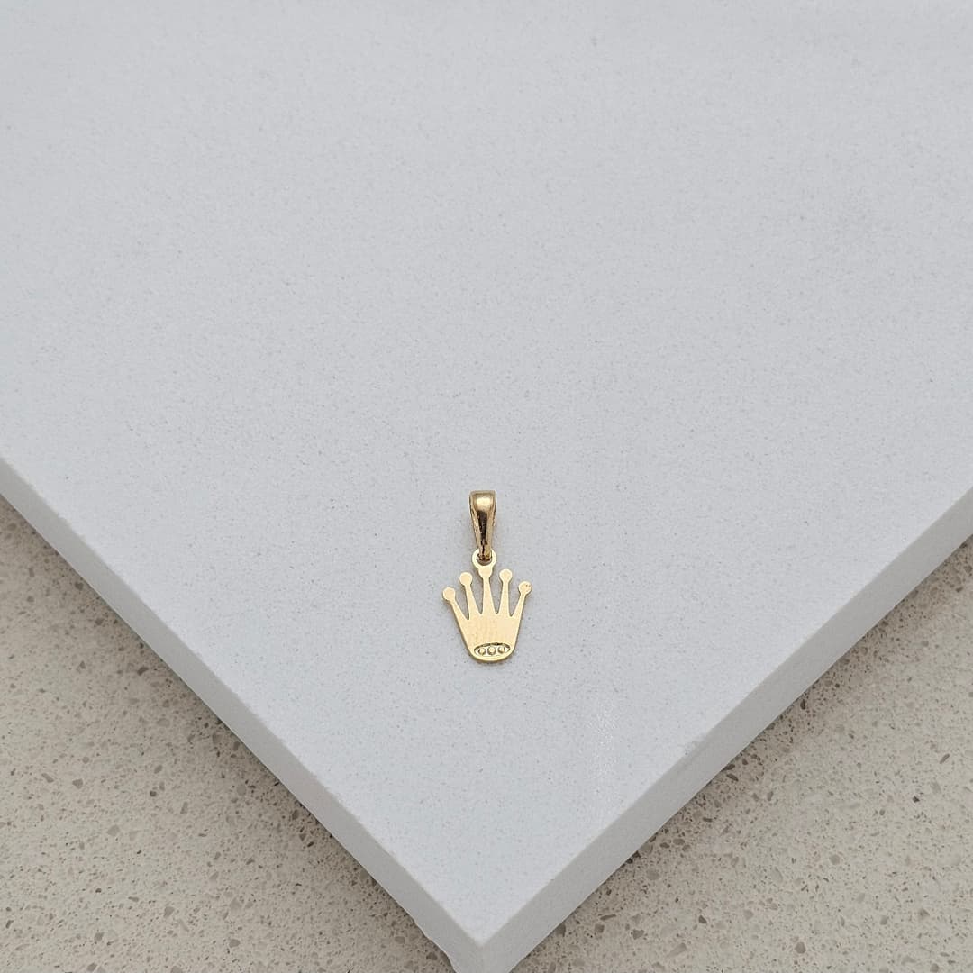 DIJE CORONA ROLEX PUNTO X3 9X17MM