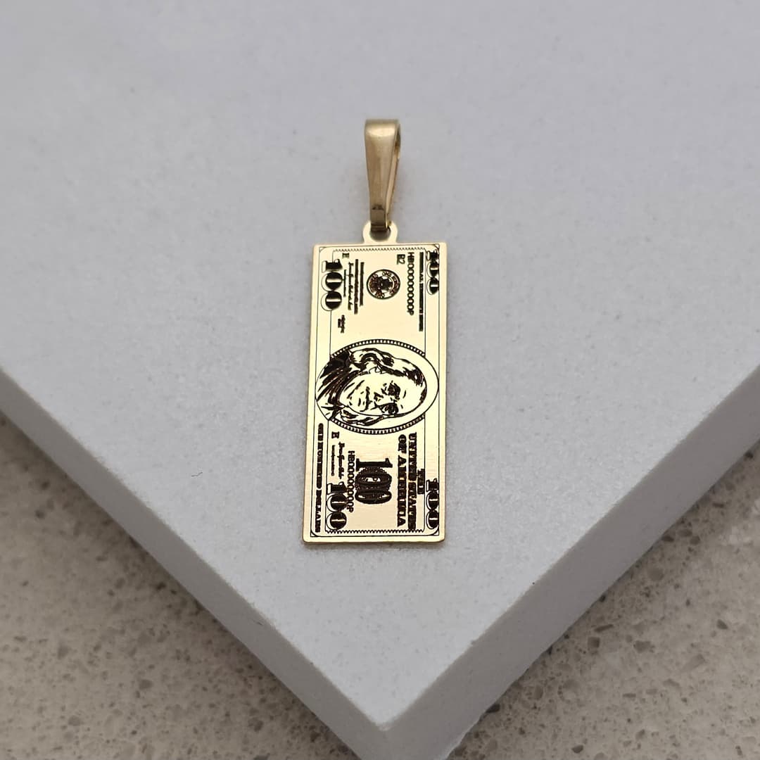 DIJE DOLAR FOTOGRABADO