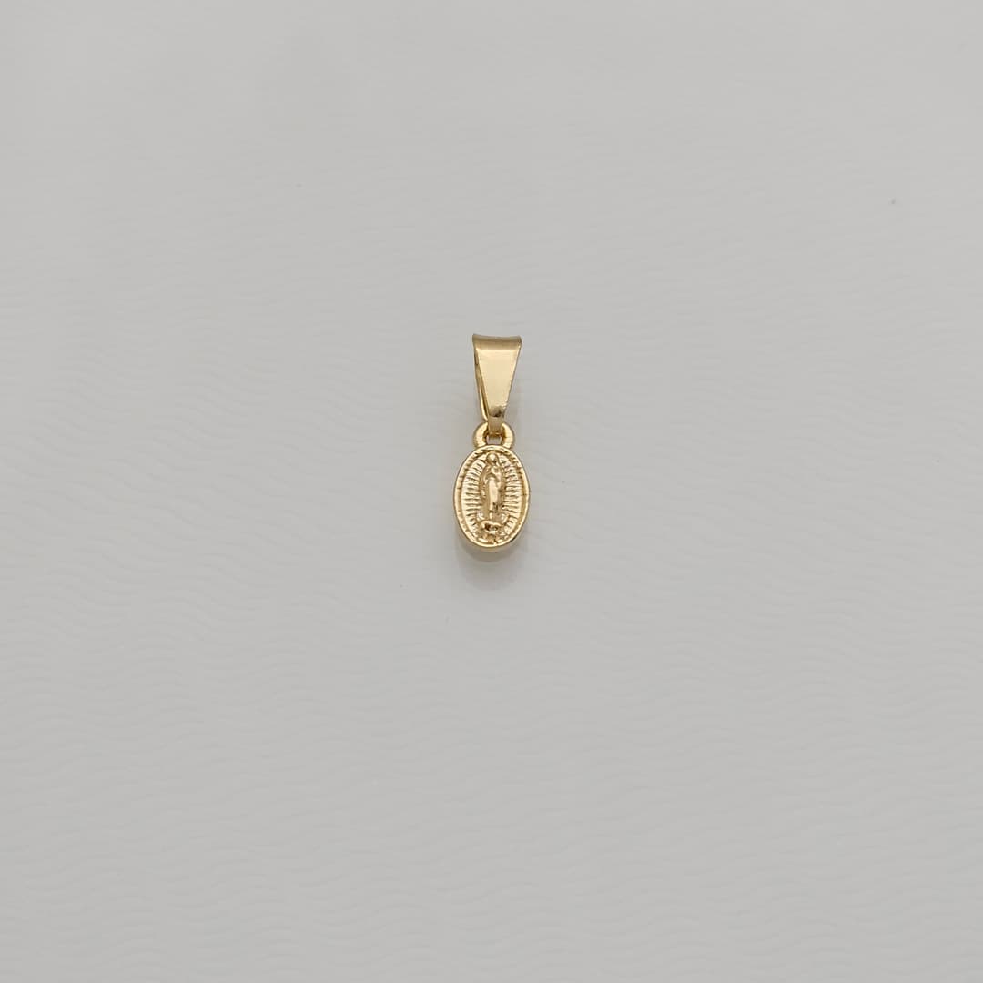 DIJE GUADALUPE BORDE RAYAS 5X14MM