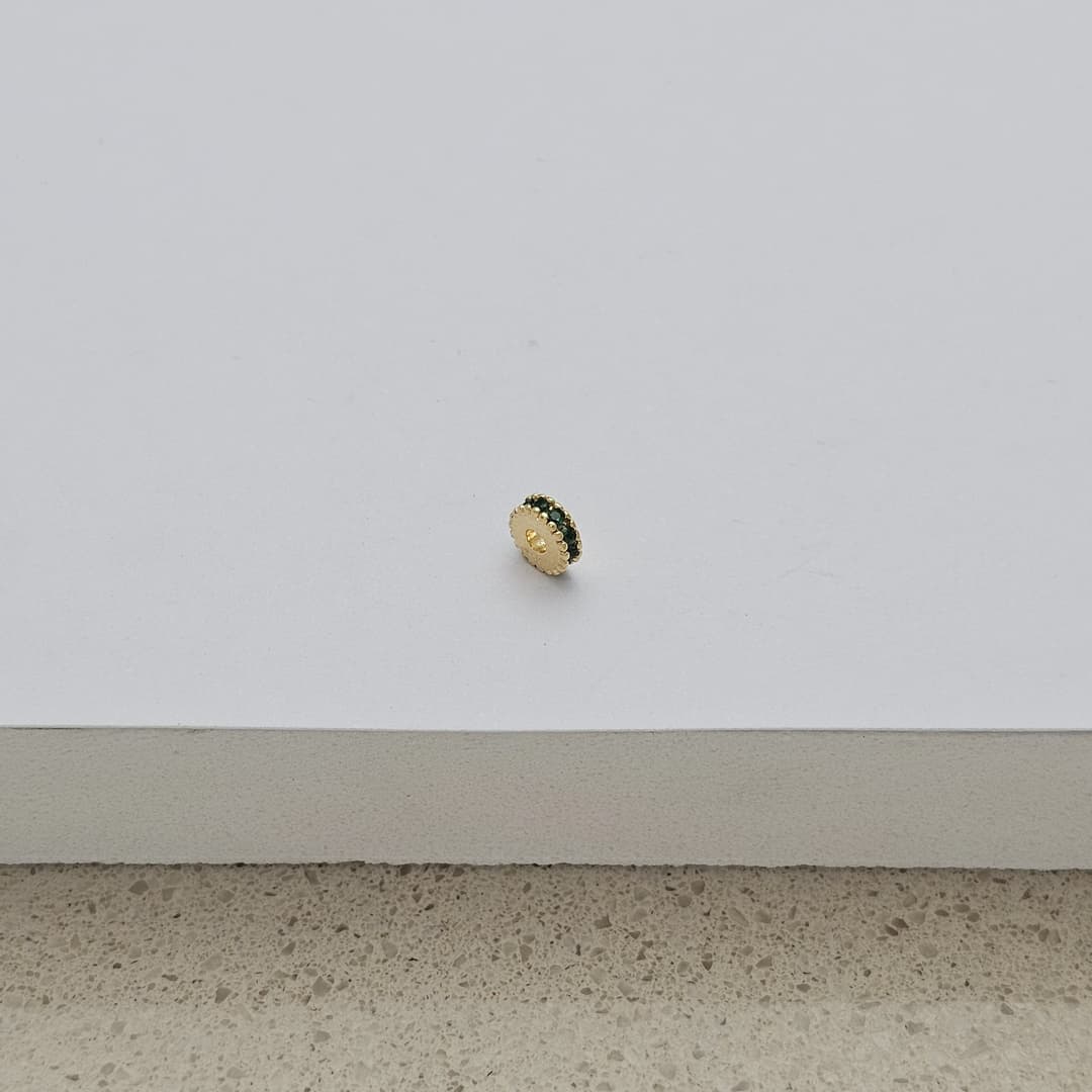 HERRAJE RONDEL 6MM VERDE