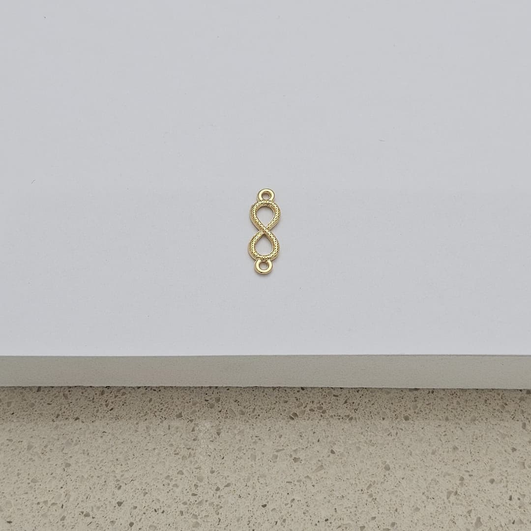 Herraje Infinito Diamantado 17/5MM